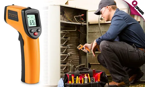 Non-Contact Digital Infrared Thermometer!